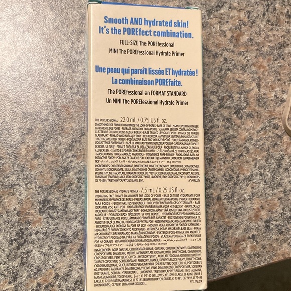 NIB sealed Benefit POREfessional .75oz and hydrate primer mini .25oz 2pack - Picture 8 of 8
